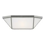 Morrison Four Light Ceiling Flush Mount LIGHTING - ceiling fixture Visual Comfort - Studio Brushed Nickel