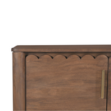 Winnie 4 Door Sideboard - Vintage Brown - Rug & Weave