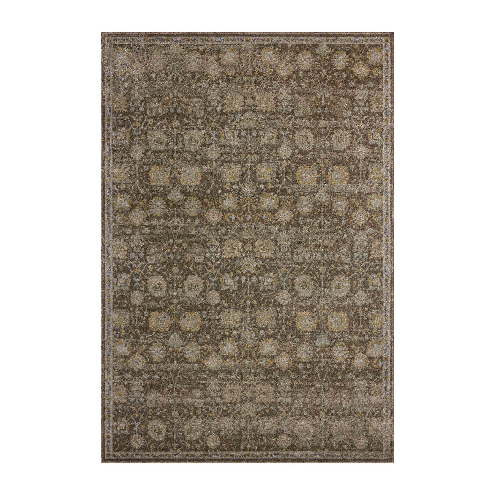 Magnolia Home by Joanna Gaines x Loloi Mona Bark / Natural Rug 0-RUGS-jute Loloi 18" x 18" Sample