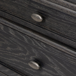 Toulouse Dresser - Distressed Black 16 - FURNITURE - dresser Four Hands
