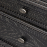 Toulouse Dresser - Distressed Black 16 - FURNITURE - dresser Four Hands