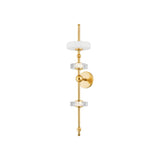 Maynard Wall Sconce LIGHTING - wall sconce Hudson Valley Lighting Aged Brass