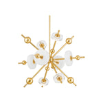 Maynard Chandelier LIGHTING - chandelier Hudson Valley Lighting Aged Brass Small