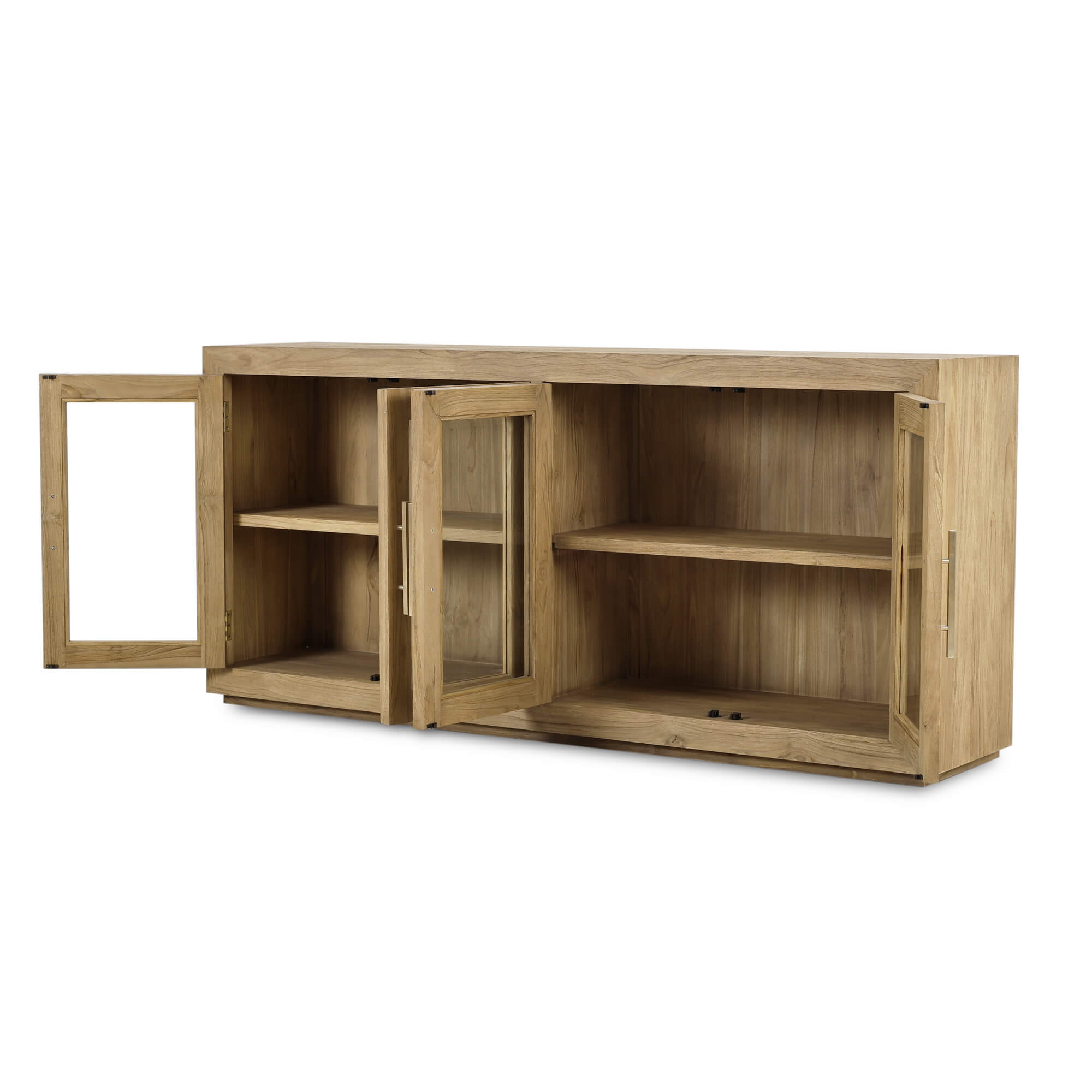 Florence 4 Glass Door Sideboard FURNITURE - sideboard Bramble