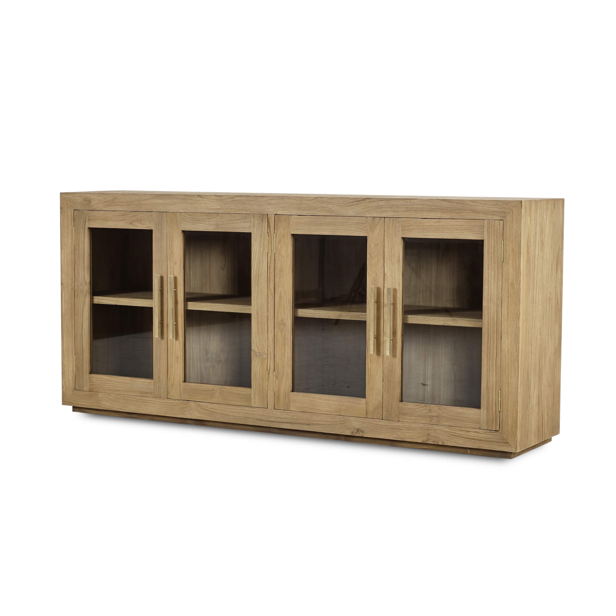 Florence 4 Glass Door Sideboard FURNITURE - sideboard Bramble