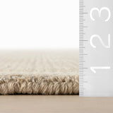 Nate Berkus Crosby Solid Wool Cozy Area Rug RUGS - wool Dash & Albert