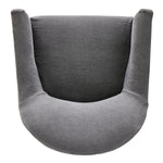 Lowell Slipcover Swivel Chair - Broadway Demin FURNITURE - lounge chair Four Hands