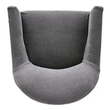 Lowell Slipcover Swivel Chair - Broadway Demin FURNITURE - lounge chair Four Hands