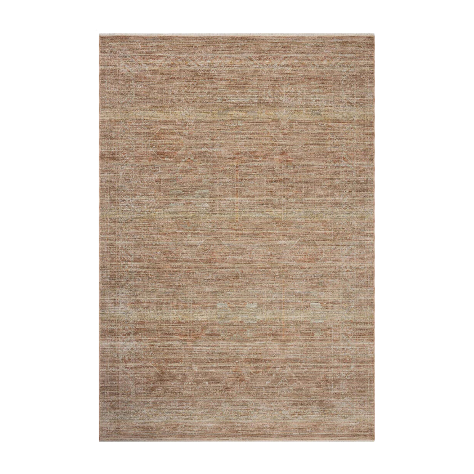 OVERSTOCK RUG - Loloi Tabitha Clay / Natural Rug - 9'6" x 13' IN STORE - Sale Rugs Loloi
