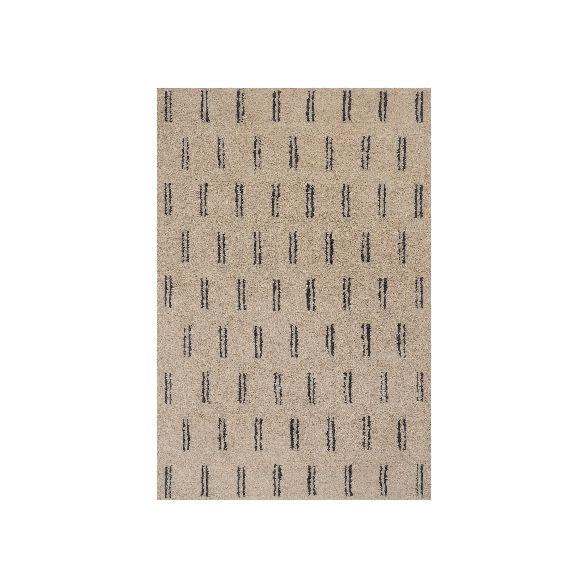 Vina Handmade Washable Wool Rug RUGS - wool Dash & Albert Ivory 5' x 8'