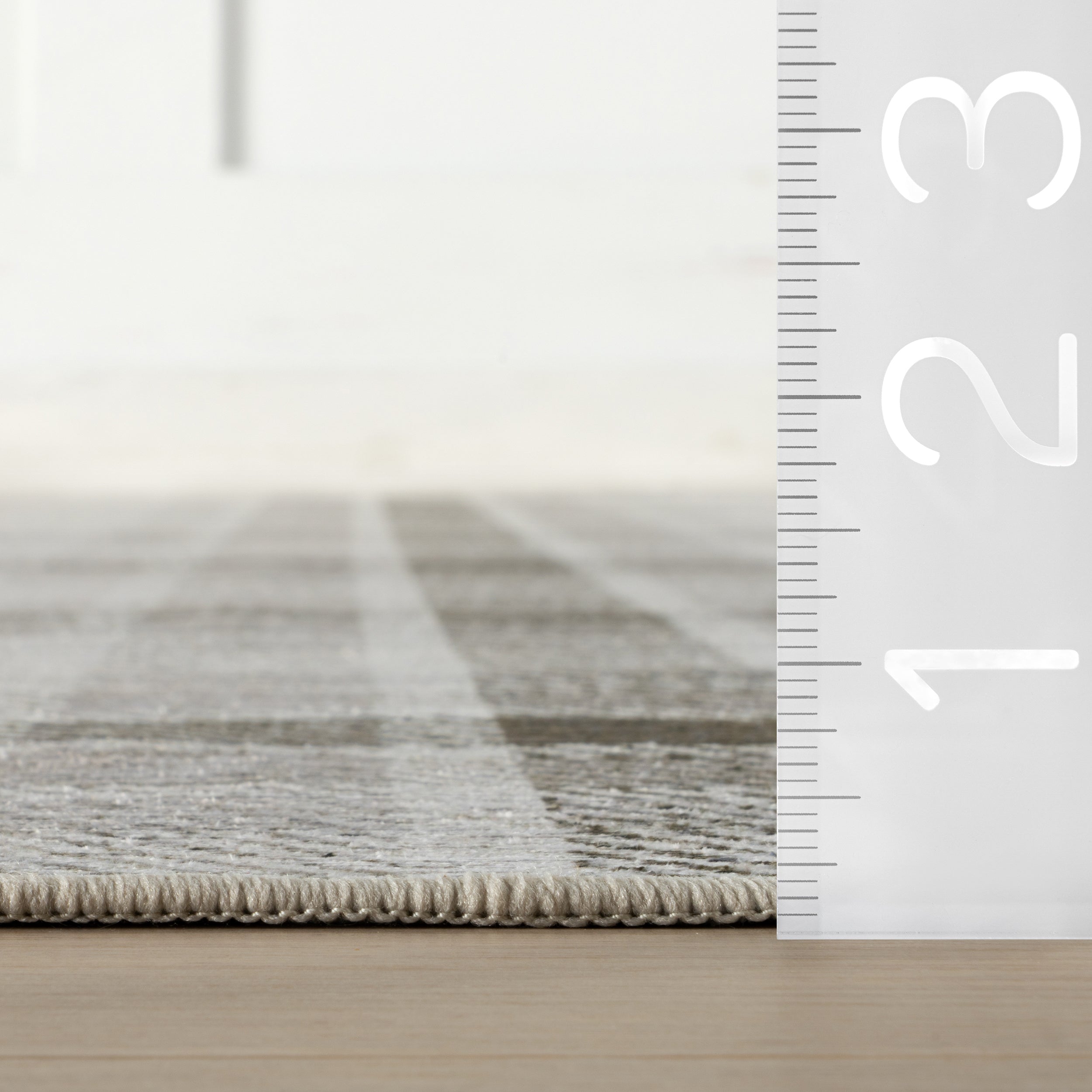 Andri Modern Plaid Machine Washable Rug RUGS - synthetic Dash & Albert