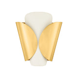 Savoie Wall Sconce LIGHTING - wall sconce Hudson Valley Lighting Aged Brass Small