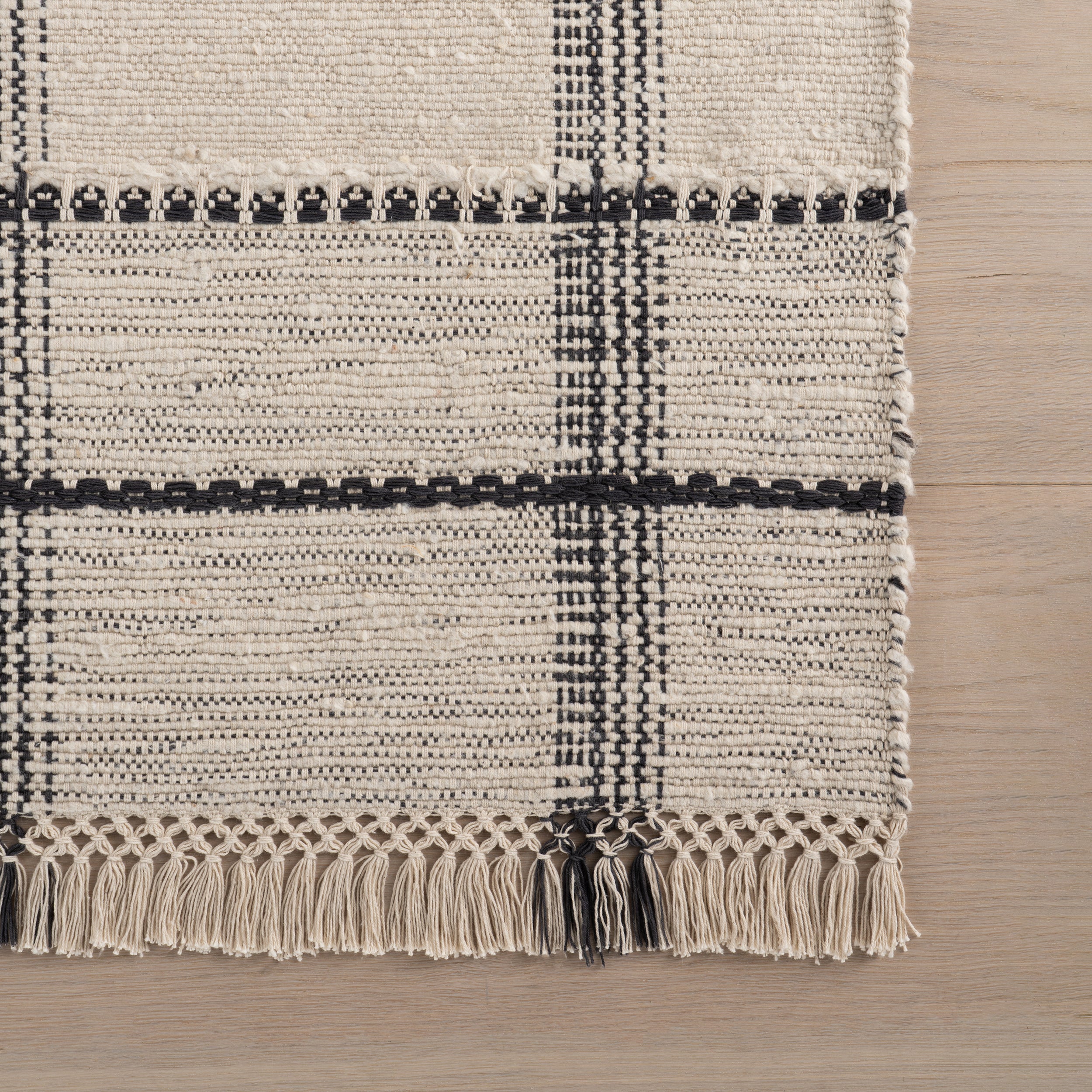 Zole Plaid Handmade Cotton Rug RUGS - cotton Dash & Albert