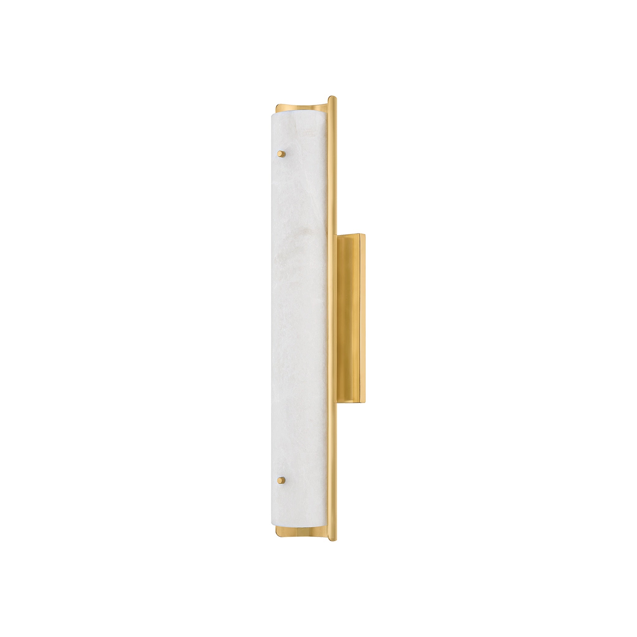 Lucio Wall Sconce LIGHTING - wall sconce Hudson Valley Lighting Aged Brass Large