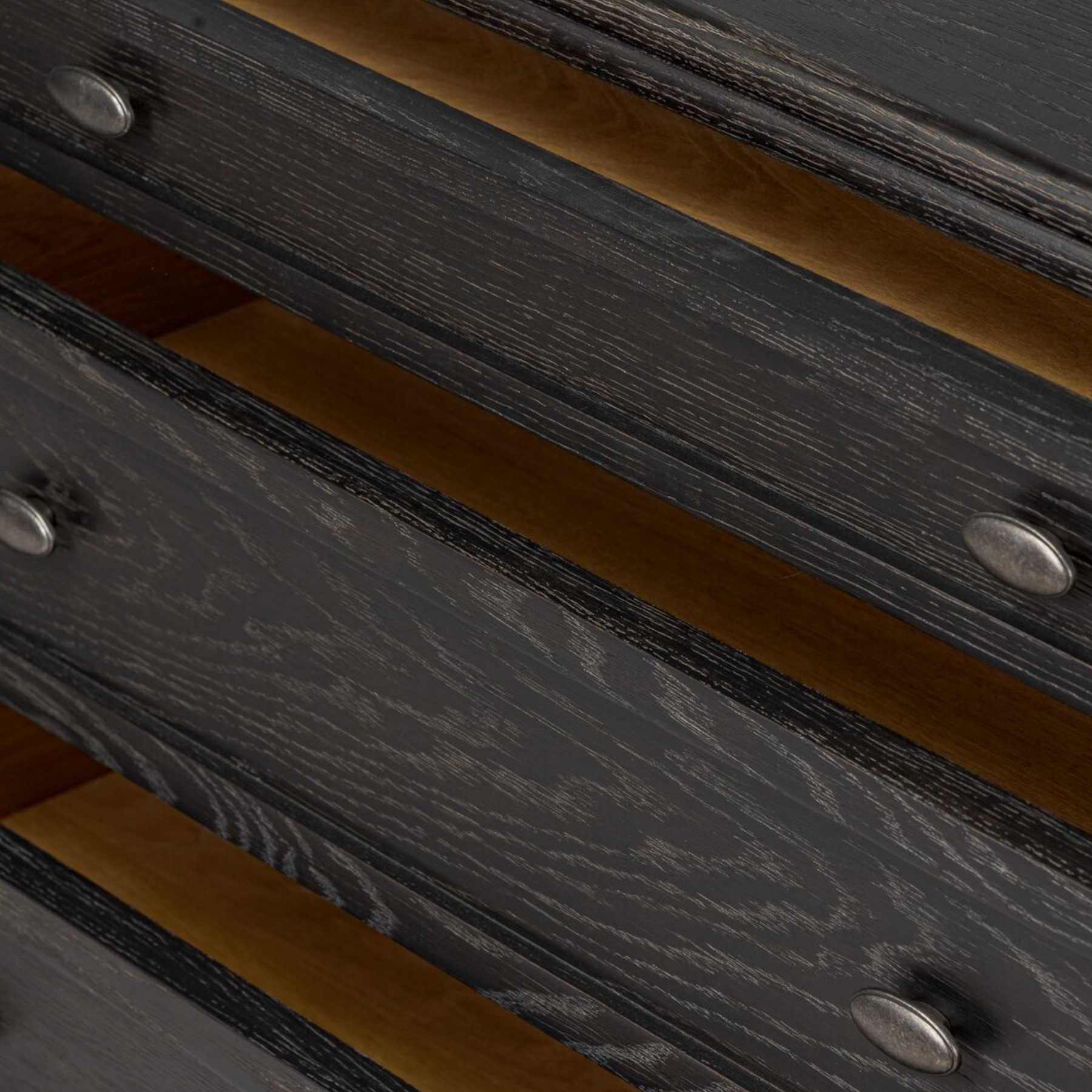 Toulouse Dresser - Distressed Black 16 - FURNITURE - dresser Four Hands