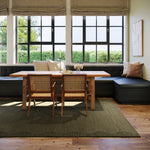 Nate Berkus Ondine Solid Wool Cozy Area Rug RUGS - wool Dash & Albert