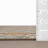 Mesael Modern Plaid Indoor Rug RUGS - synthetic Dash & Albert