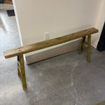 FLOOR MODEL - Vintage Wood Bench FURNITURE - floor model Blue Ocean Traders