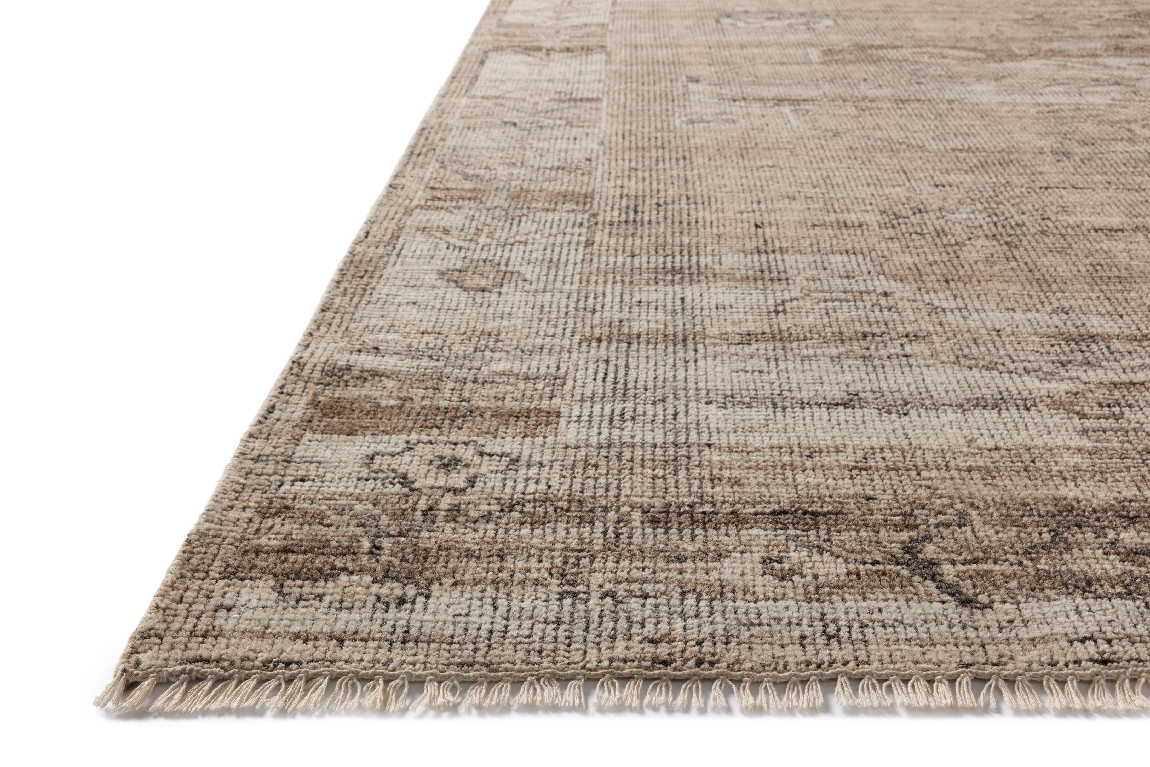 Joanna Gaines x Loloi Abigail Mocha / Smoke Rug RUGS - wool Loloi