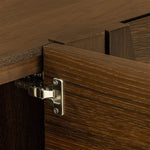 Abstract 4 Door Sideboard FURNITURE - sideboards & cabinets LH IMPORTS