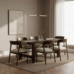 Abstract Dining Chair - set of 2 FURNITURE - chairs LH IMPORTS