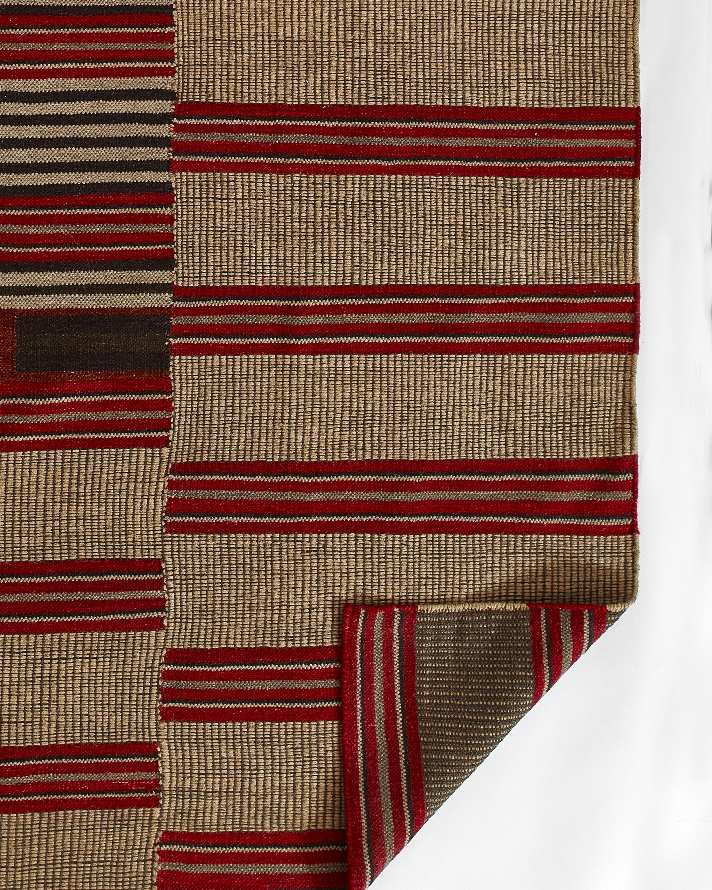 Alba Stripe Hand Woven Rug RUGS - wool Momeni