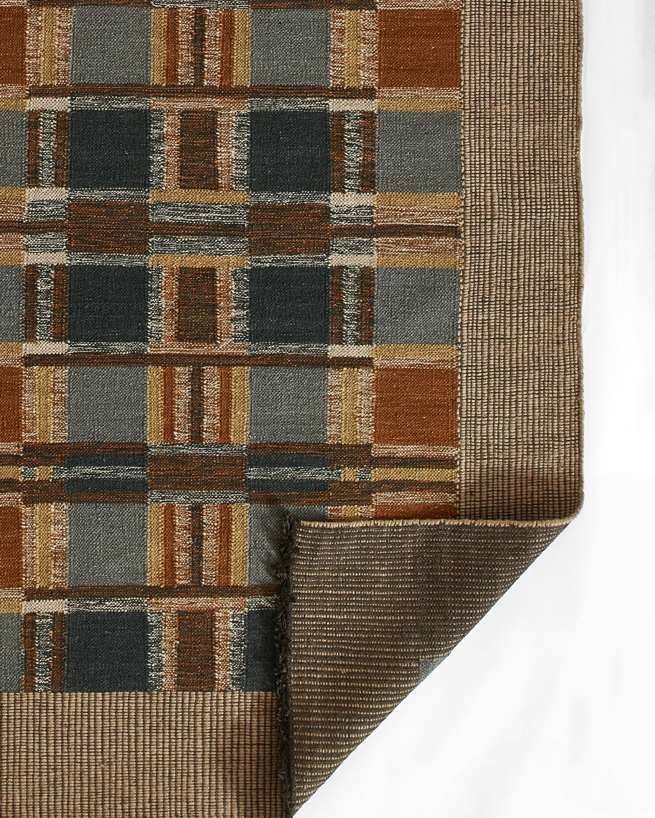 Alba Plaid Hand Woven Rug RUGS - wool Momeni