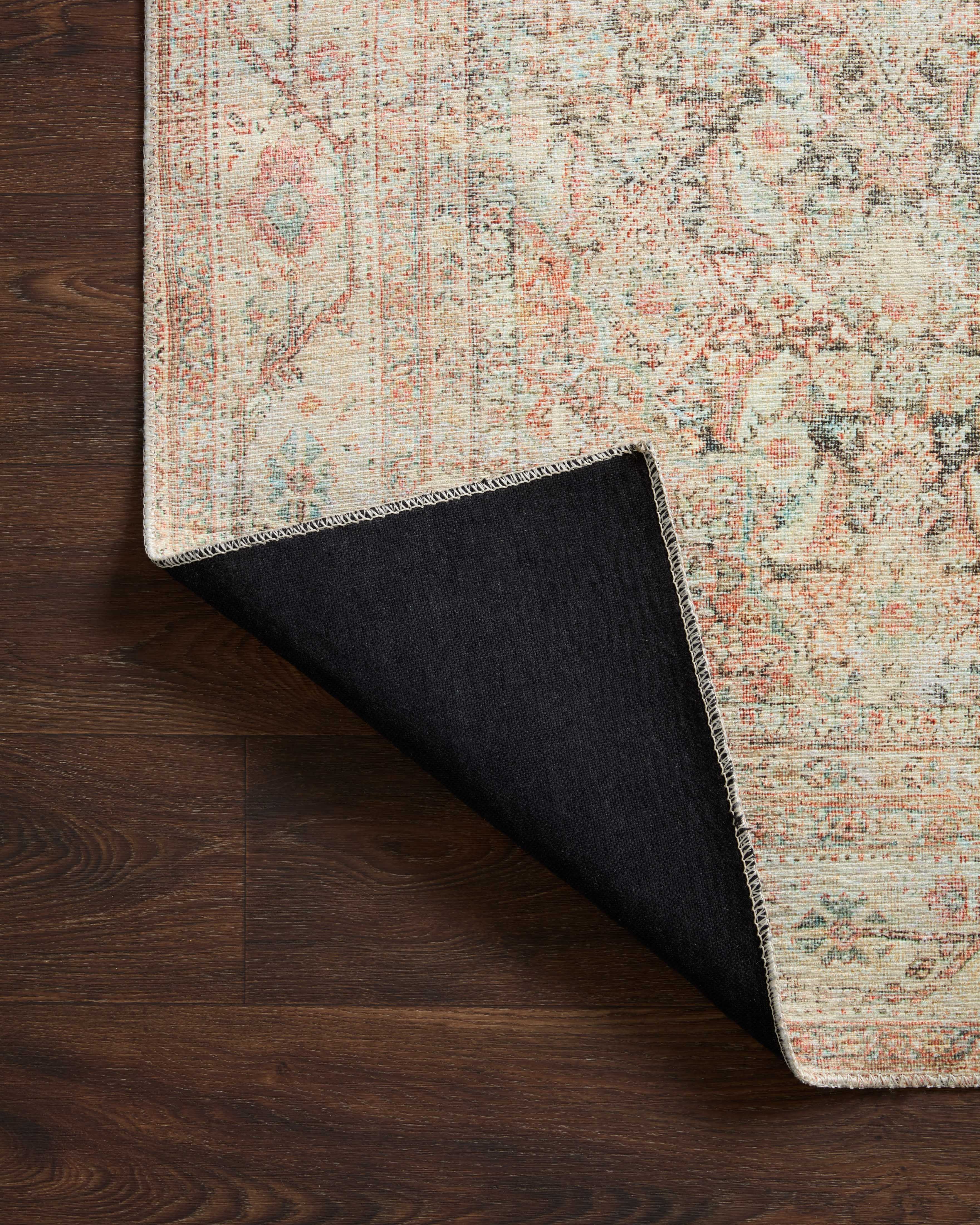 Loloi Adrian Natural / Apricot Rug 1-RUGS-patterned Loloi
