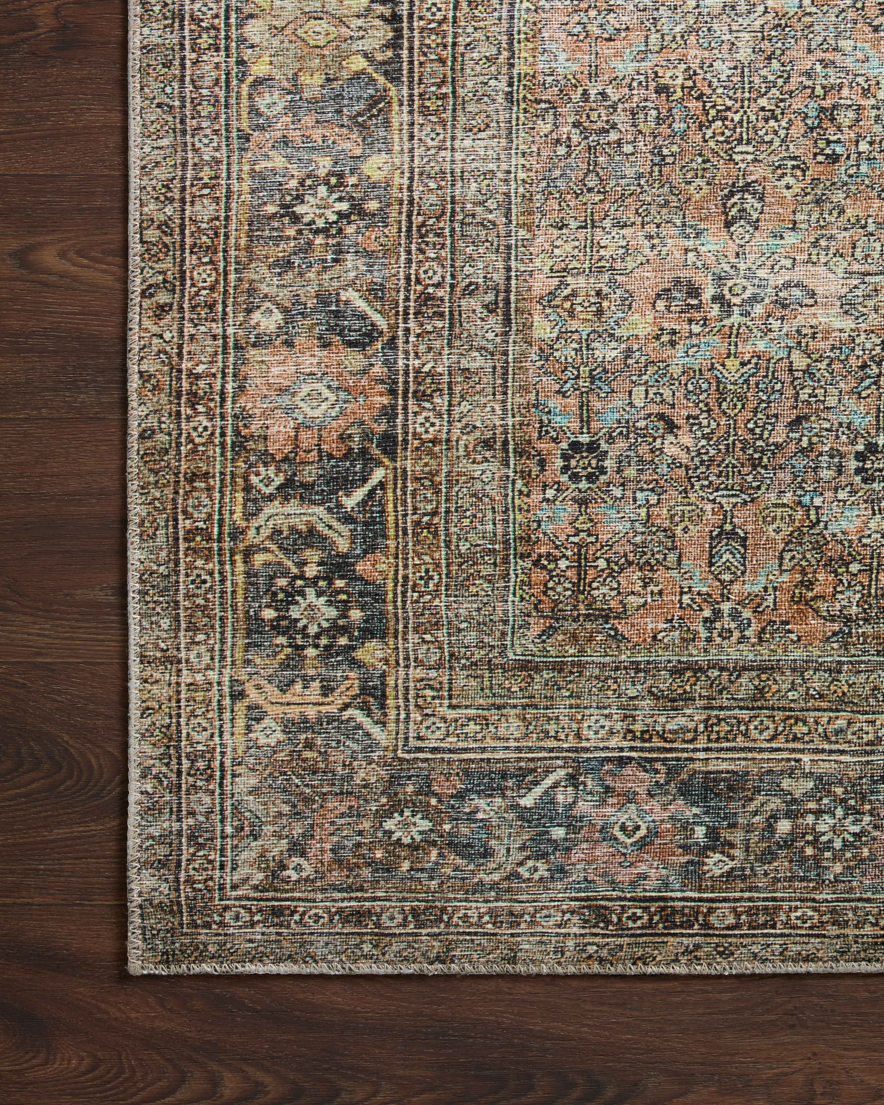 Loloi Adrian Terracotta / Multi Rug 0-RUGS-patterned Loloi