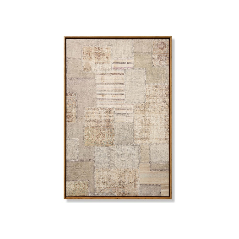 Amber Lewis x Loloi Lompoc Multi Wall Art ARTWORK - framed art Loloi