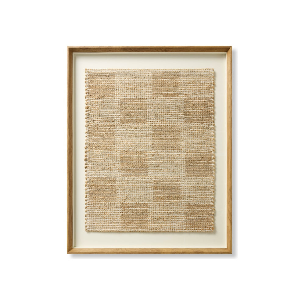 Amber Lewis x Loloi Santa Ynez Beige Wall Art ARTWORK - framed art Loloi