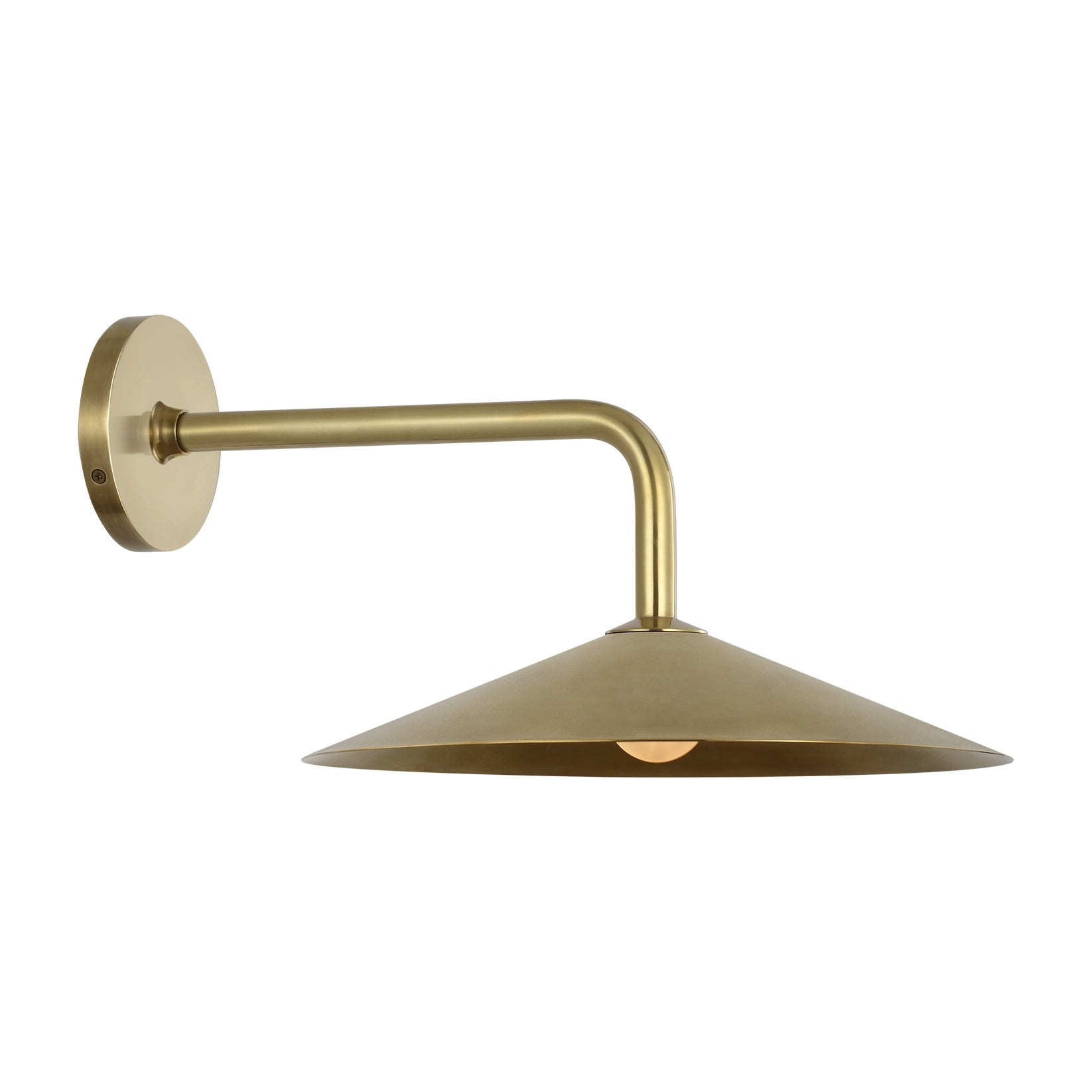 Ponce 9" Sconce LIGHTING - sconce Visual Comfort Hand-Rubbed Antique Brass Hand-Rubbed Antique Brass