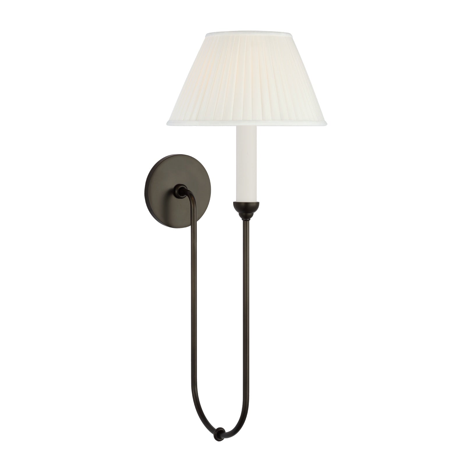 Ingela 24" Single Sconce, Modern Iron