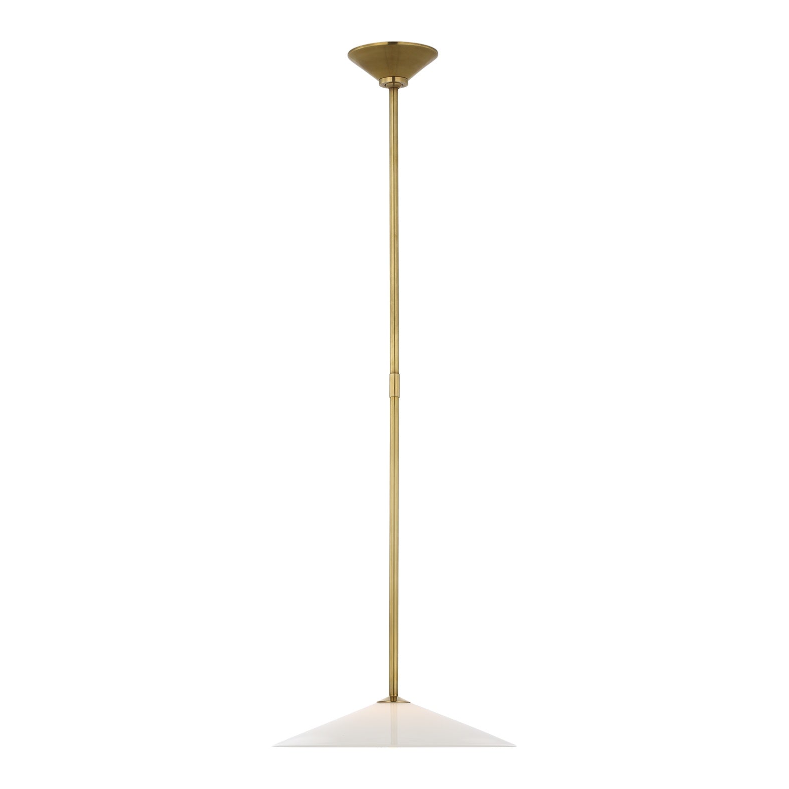 Ponce 13" Pendant LIGHTING - pendant Visual Comfort Hand-Rubbed Antique Brass Hand-Rubbed Antique Brass