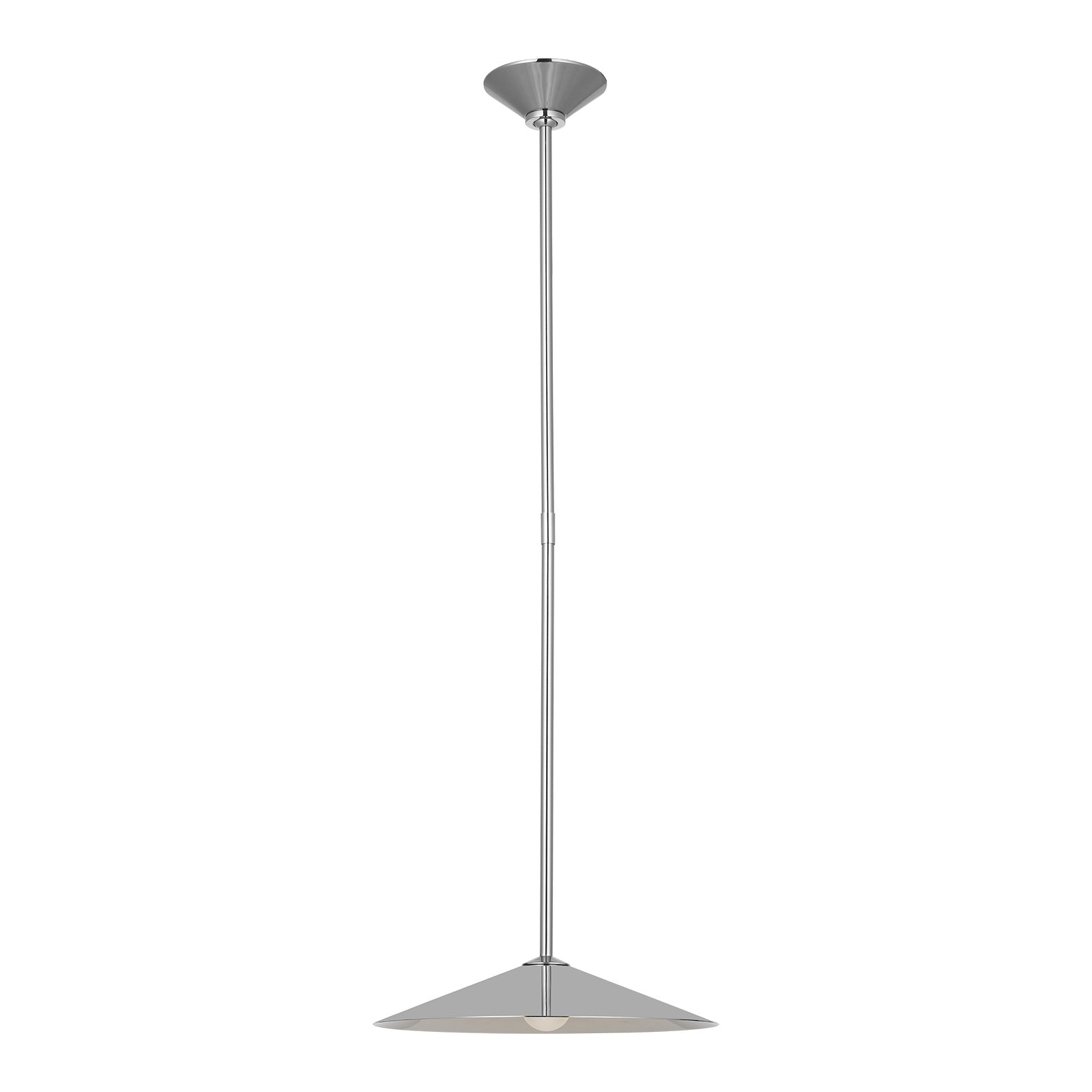 Ponce 13" Pendant LIGHTING - pendant Visual Comfort Polished Nickel Polished Nickel