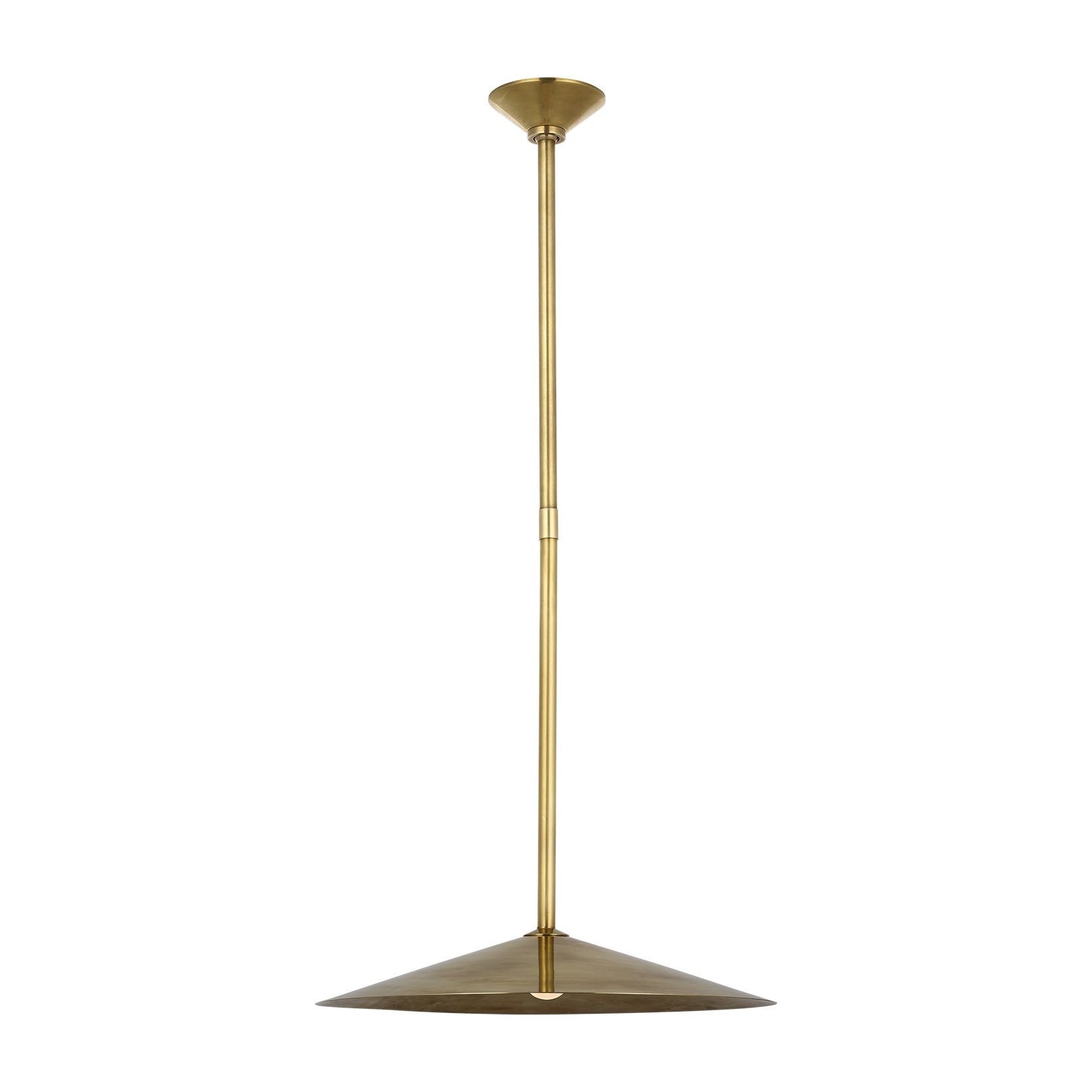 Ponce 18" Pendant LIGHTING - pendant Visual Comfort Hand-Rubbed Antique Brass Hand-Rubbed Antique Brass