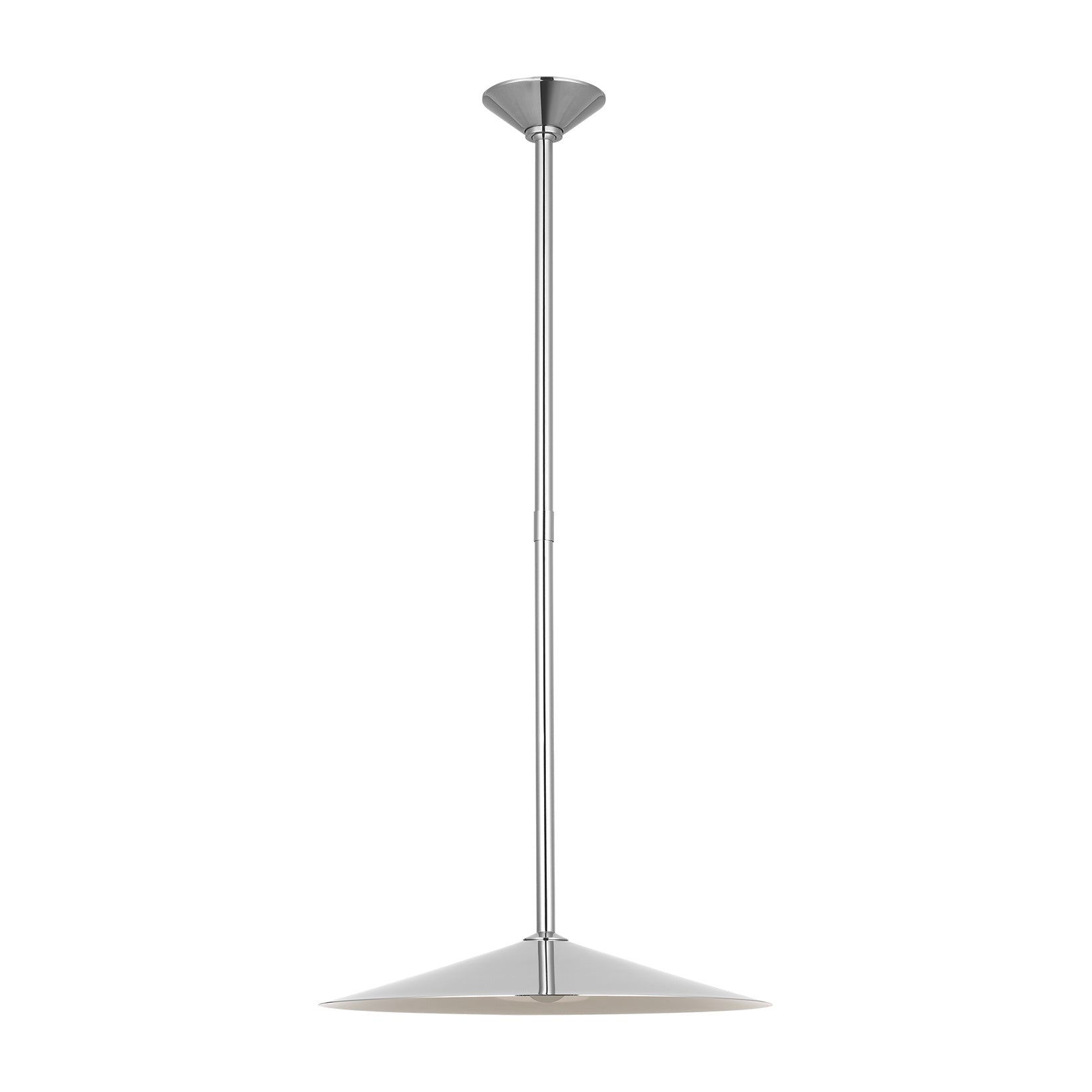 Ponce 18" Pendant LIGHTING - pendant Visual Comfort Polished Nickel Polished Nickel