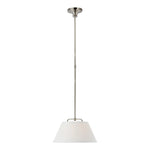 Serrato 20" Hanging Shade LIGHITING - pendant Visual Comfort Polished Nickel