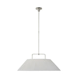 Serrato 33" Hanging Shade LIGHTING - pendant Visual Comfort - Signature Polished Nickel