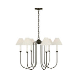 Ingela 36" Chandelier LIGHTING - chandelier Visual Comfort - Signature Modern Iron