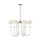 Ingela 36" Chandelier LIGHTING - chandelier Visual Comfort - Signature Polished Nickel