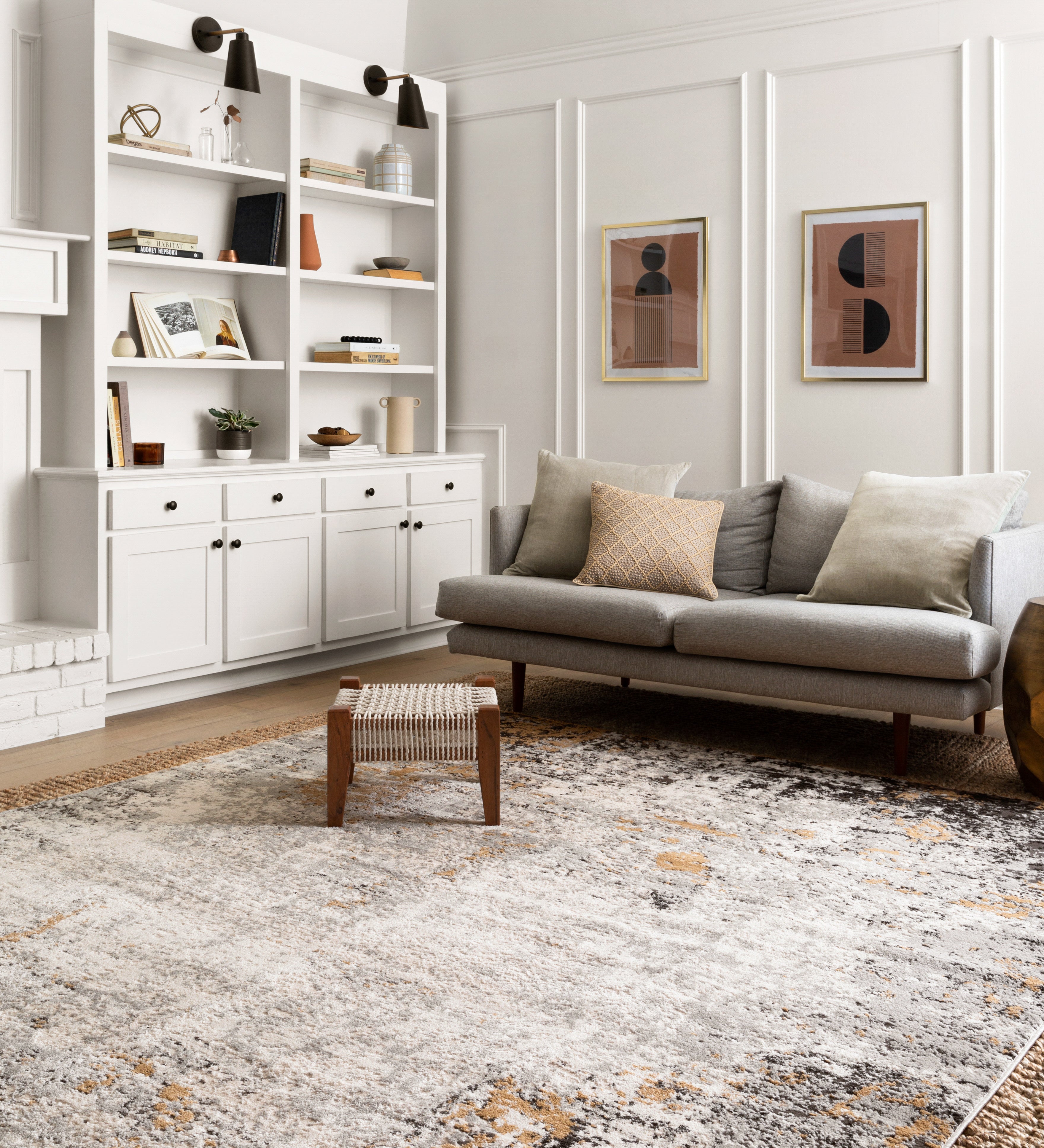 Loloi Alchemy Granite / Gold Rug