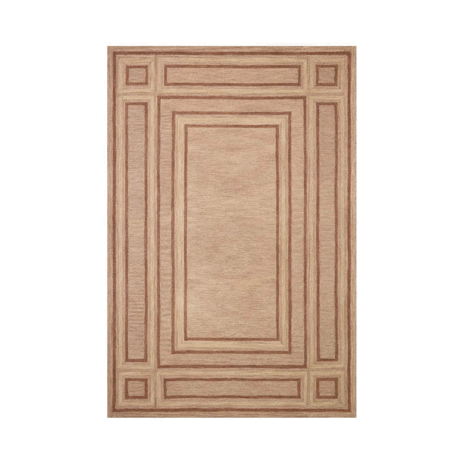 Chris Loves Julia x Loloi Alfie Blush / Rose Rug RUGS - wool Loloi