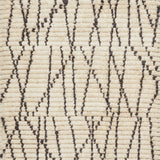 Chris Loves Julia x Loloi Alice Cream / Charcoal Rug No.1 RUGS - synthetic Loloi