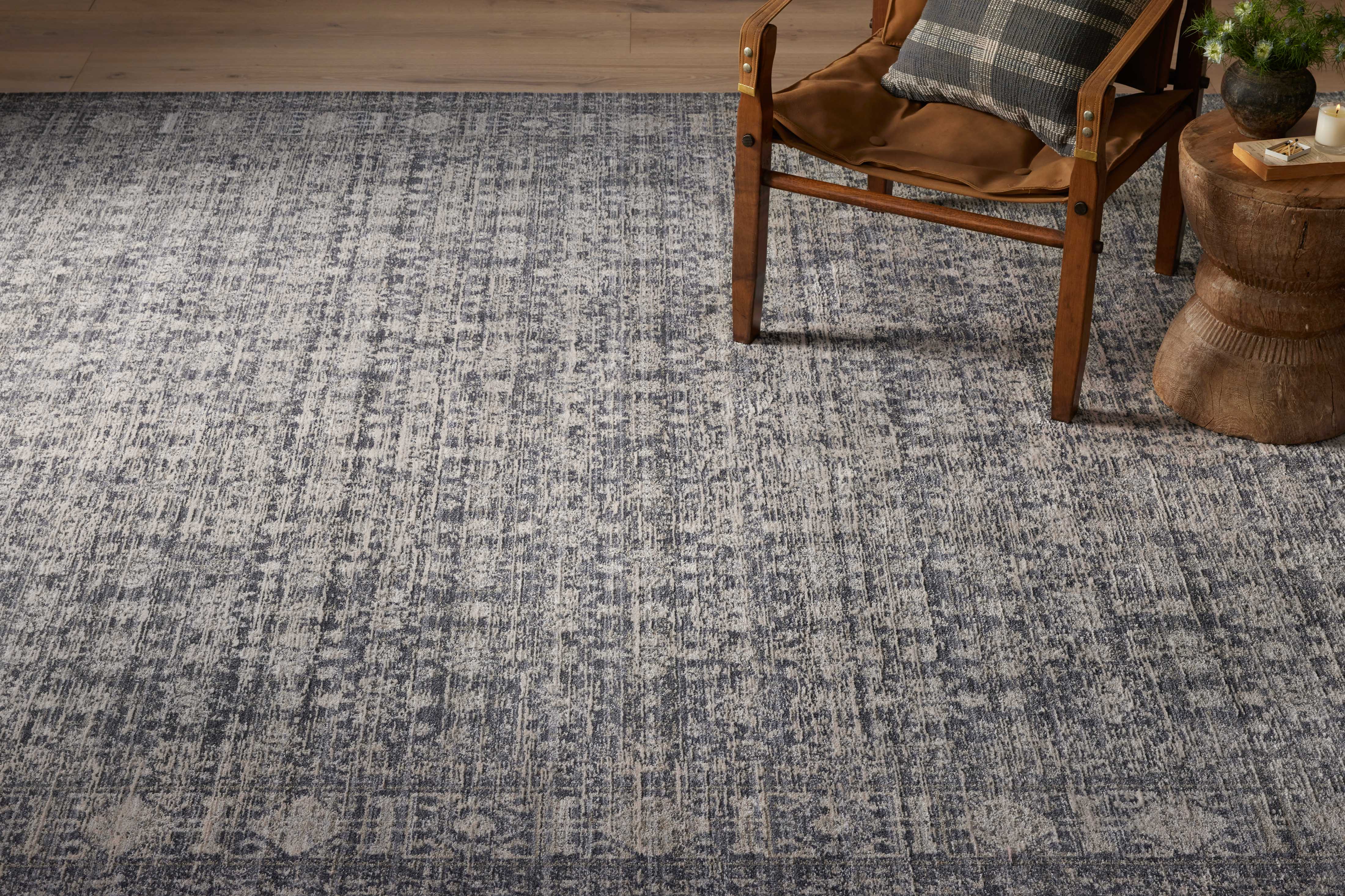 Amber Lewis x Loloi Alie Charcoal / Dove 0-patterned rugs Loloi