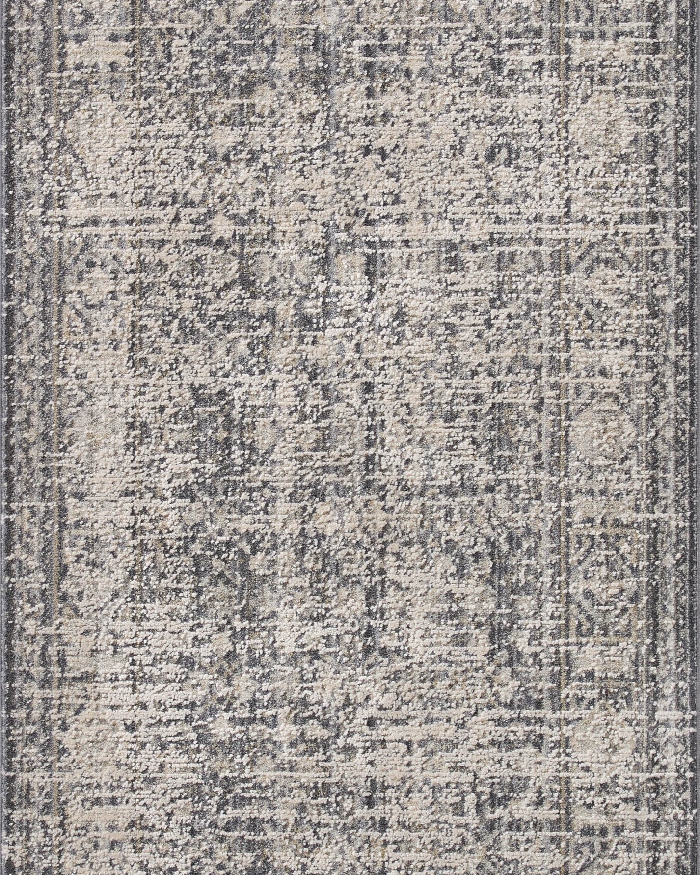 Amber Lewis x Loloi Alie Charcoal / Dove 0-patterned rugs Loloi