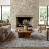 Amber Lewis x Loloi Alie Charcoal / Dove 0-patterned rugs Loloi
