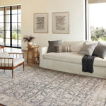 Amber Lewis x Loloi Alie Charcoal / Beige 0-patterned rugs Loloi