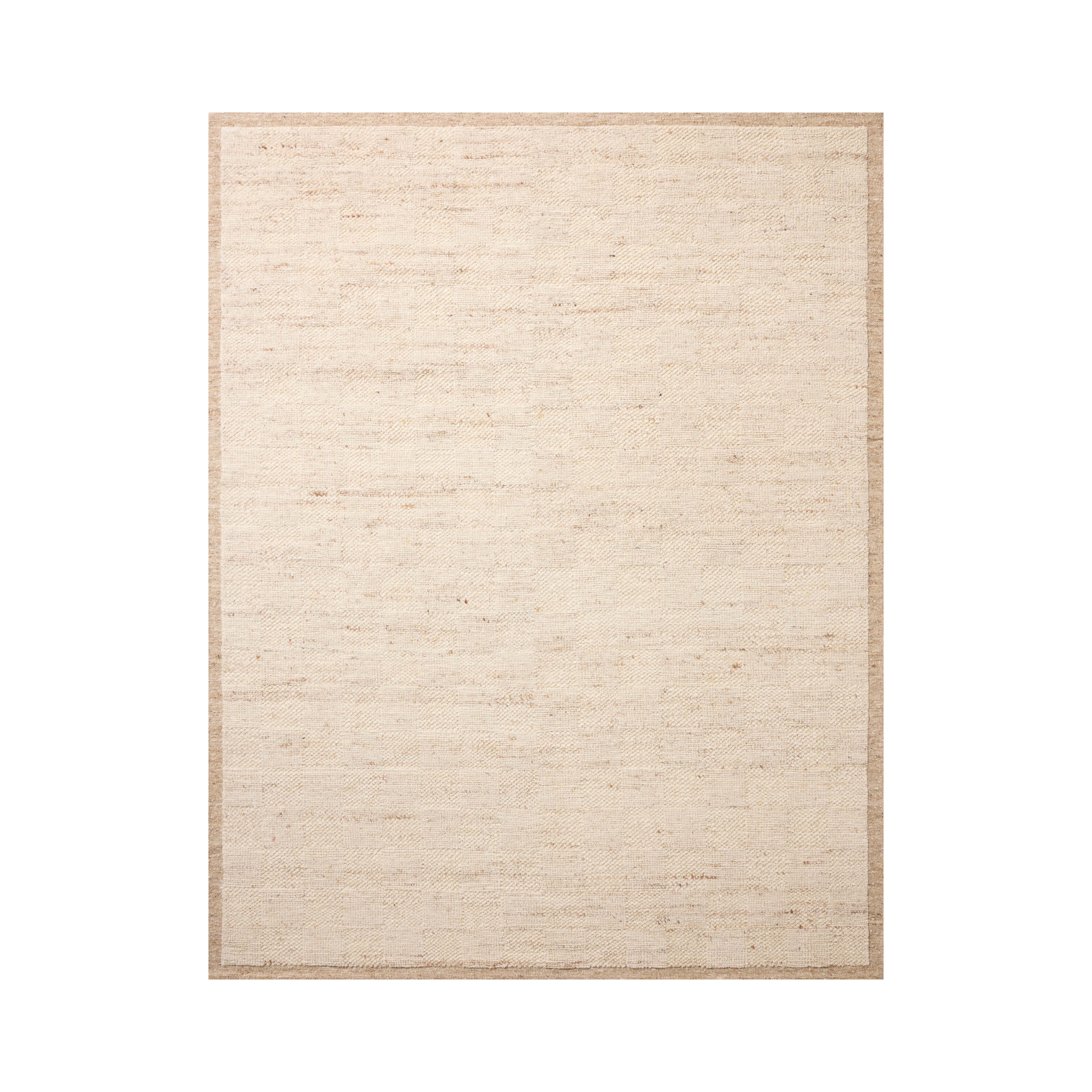 Loloi Alina Natural Rug RUGS - wool Loloi 18" x 18"