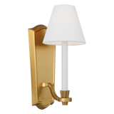 Paisley Tall Sconce LIGHTING - wall bath fixture Visual Comfort